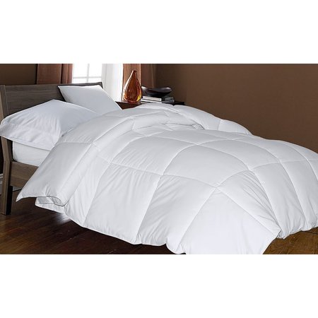 BLUE RIDGE White Goose Down and Feather Comforter, White, Queen GP007402